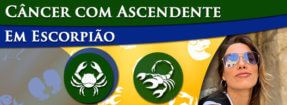 Câncer com Ascendente em Escorpião